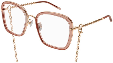 Pomellato Stijlvolle Nude Neutrals Optische Brillen Pomellato , Brown , Dames - 53 MM
