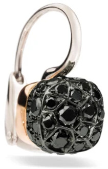 Pomellato Woman - Pob5010O6000DBK00 - Black diamond earrings Pomellato , Black , Dames - ONE Size