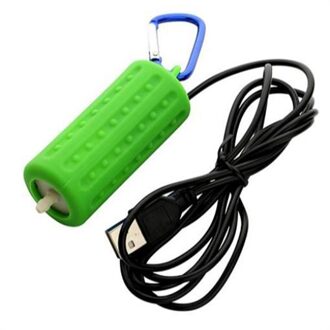 Pomp Core Ultra-Stille Usb Beluchting Pomp Vissen Aquarium Miniatuur Luchtpomp Zuurstof Spoelen Locomotief Zuurstof Pomp tls