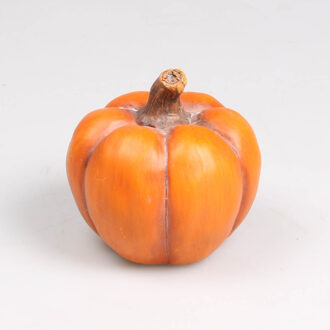 Pompoen aardewerk oranje h10,5cm