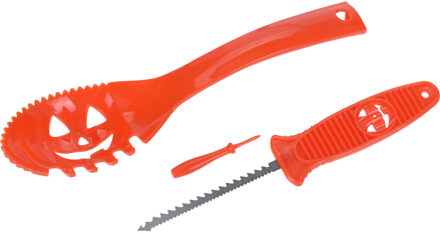 Pompoen snijset 4-delig