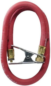 pompslang Jumbo voor Dunlop ventiel 60 cm Rood