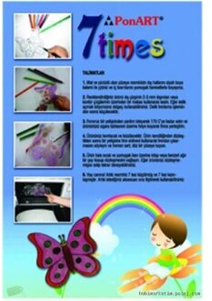 Ponart A5 7 Floor Krimpende Papier (2 Adat/Pakket)