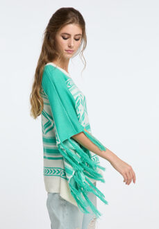 Poncho gaya - maat 2XL Groen