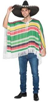 Poncho Mexicaans Polyester One-size
