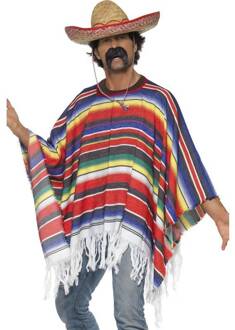Poncho mexico , Multicoloured
