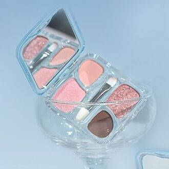 Pong-pong Magic Eyeshadow Palette - 3 Colors #H03 - 3.6g