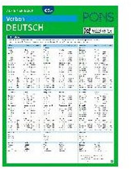 Pons Verben Auf Einen Blick Deutsch