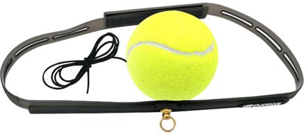 Ponsen Speed Bal Boksen Rubberen Bal Set Training Reactie Met Hoofdband Voor Effectieve Werken-Out Accessoires Tennis-geel