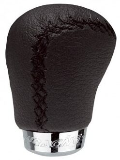 Pookknop Insitor - Zwart Leder