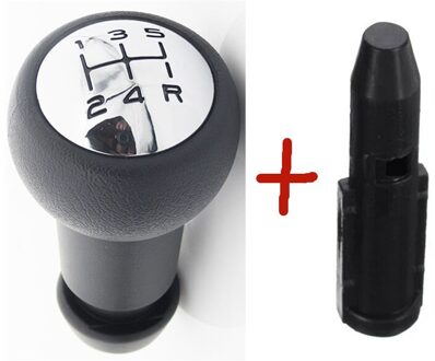 Pookknop Shift Handbal Stof Jas Versnellingspook Stofkap Voor Peugeot 307 Knob en adapter