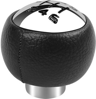 Pookknop Zwart 6 Speed Voor Peugeot 307 308 3008 407 5008 807