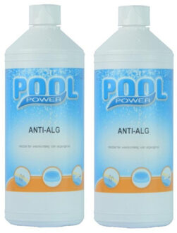 Pool Power 2x - anti alg zwembad reiniging - 1 liter - Hygi?nisch zwembadwater - tegen algen