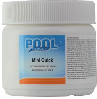 Pool Power Mini Quick Tabletten 0,5 Kg Wit