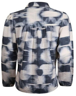 Poools Blouse 513110 Blauw - 38