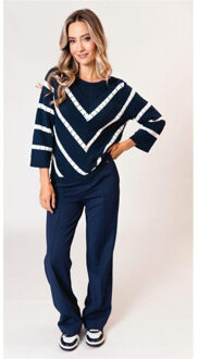 Poools Pullover 513103-navy Blauw - 38