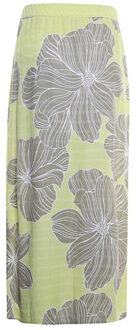 Poools Rok 313181-l.khaki - maat 36 Veelkleurig