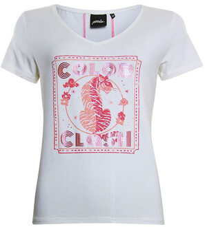 Poools T-shirt 313152 pink Print / Multi - 36