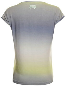 Poools T-shirt 413211 jeans blue - maat 44 Veelkleurig