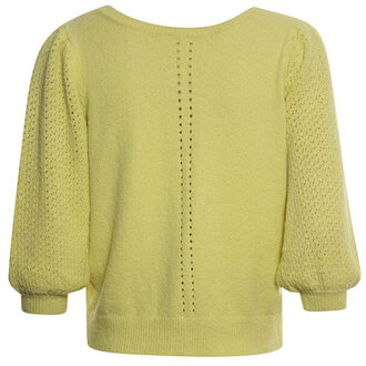 Poools Vest 413185 lemon gras - maat 38 Geel