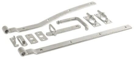 Poortbeslag Linksdraaiend Tuinpoort Ligno Black