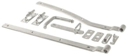 Poortbeslag Rechtsdraaiend Tuinpoort Ligno Black