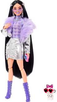 Pop Barbie Extra Purple Fur Multikleur