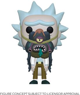 Pop! Cartoons: Rick and Morty - Rick with Glorzo