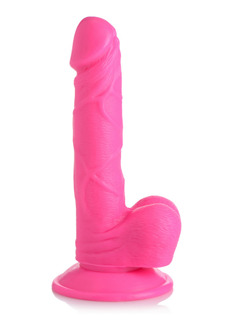POP - Dildo met Ballen - 6.5 / 16.5 cm - POP - Dildo met Ballen - 6.5 / 16.5 cm