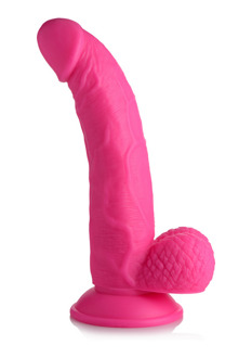 POP - Dildo met Ballen - 7.5 / 19 cm - POP - Dildo met Ballen - 7.5 / 19 cm