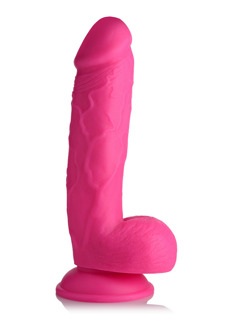 POP - Dildo met Ballen - 8.25 / 21 cm - POP - Dildo met Ballen - 8.25 / 21 cm