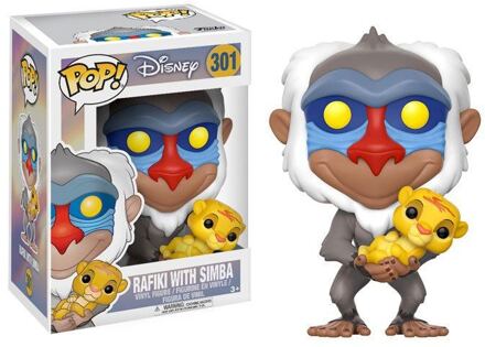 Pop! Disney: The Lion King Rafiki With Simba - Verzamelfiguur