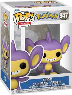 Pop Games: Pokémon Aipom - Funko Pop #947