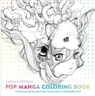 Pop Manga Coloring Book