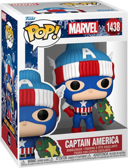 Pop! - Marvel Holiday 2024 Captain America #1438