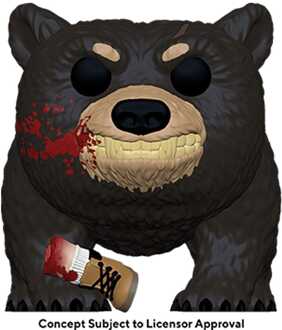 Pop Movies: Cocaine Bear - Bear with Leg (Bloody) - Funko Pop #1452