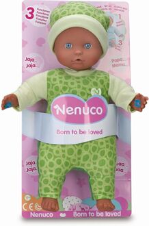 Pop Nenuco soft met 3 functies groen 25 cm