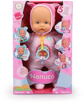 Pop Nenuco Soft Met 5 Functies Roze 30 Cm
