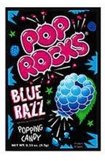Pop Rocks - Blue Razz Candy 9 Gram