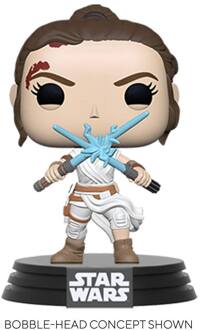 Pop! Star Wars: The Rise of Skywalker - Rey with 2 Light Sabers