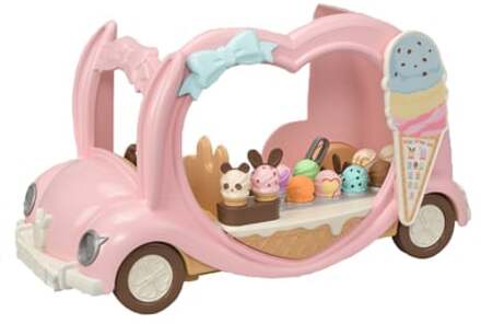 Pop Sylvanian Families Ice Cream Van Actiefiguren