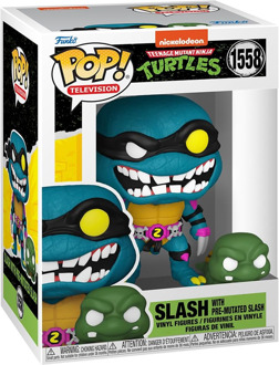 Pop! - Teenage Mutant Ninja Turtles Slash & Pre-mutated Slash #1558