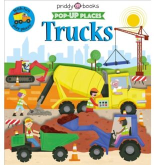 Pop-Up Places: Trucks - Pop-Up Places - Priddy Books