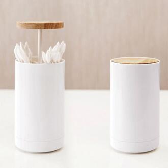 Pop-Up Tandenstoker Container Automatische Container Voor Tandenstoker, Wattenstaafjes Tandenstoker Dispenser Houder Gereedschappen