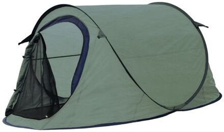 Pop-Up Tent - 1 Persoons - Groen - festival - 220x120x95cm - Kamperen