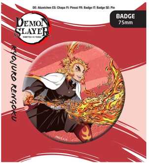 POPbuddies Demon Slayer: Kimetsu no Yaiba Pin Badge Kyojuro Rengoku