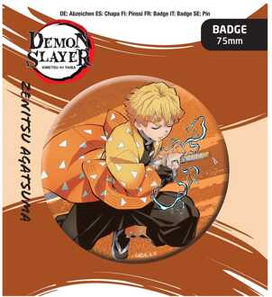 POPbuddies Demon Slayer: Kimetsu no Yaiba Pin Badge Zenitsu Agatsuma