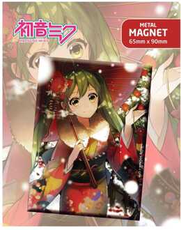 POPbuddies Hatsune Miku Fridge Magnet Hatsune Miku At Winter