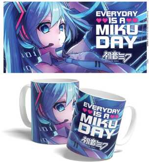 POPbuddies Hatsune Miku Mug Everyday is a Miku Day 325 ml