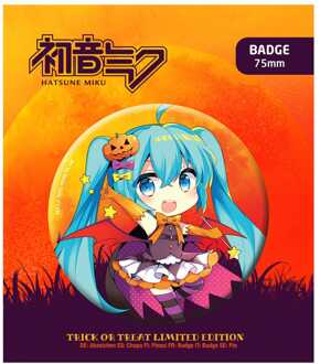 POPbuddies Hatsune Miku Pin Badge Halloween Limited Edition Hatsune Miku